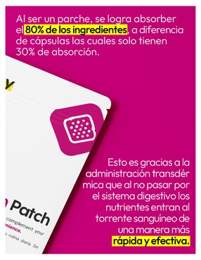 Parche mutivitamínico The Everyday Lab de 24 parches
