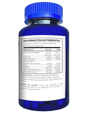 Glutation 5H8 de 60 cápsulas