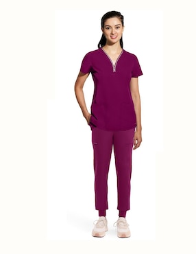 Pijama quirúrgica Healing Hands estilo regular para mujer