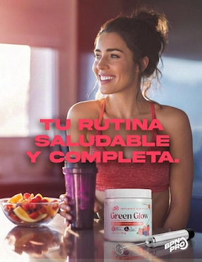 Suplemento alimenticio Green Glow BPN PRO con vitaminas y minerales sabor frutos rojos de 150 g