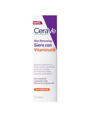 Sérum antioxidante facial vitamina C Cerave Skin Renewing todo tipo de piel