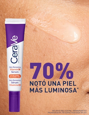 Sérum antioxidante facial vitamina C Cerave Skin Renewing todo tipo de piel
