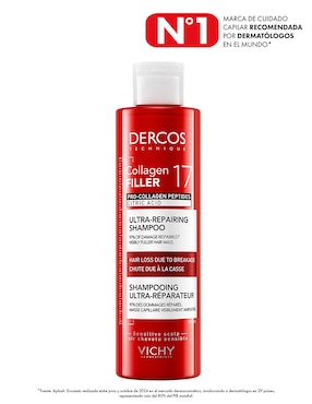 Shampoo anticaída Vichy Dercos Collagen 17 Shampoo Reparador de Daño Vichy Dercos 200 ml