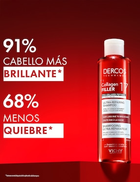 Shampoo anticaída Vichy Dercos Collagen 17 Shampoo Reparador de Daño Vichy Dercos 200 ml