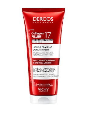 Acondicionador para cabello Vichy Dercos Collagen 17 Acondicionador Reparador de Daño Vichy Dercos 200 ml