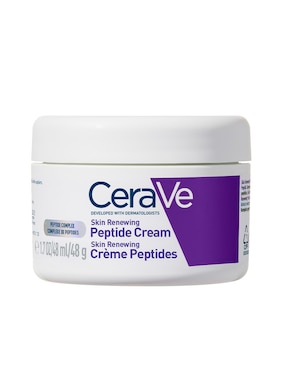Crema facial recomendada para prevenir signos de la edad de noche Péptidos Cerave Skin Renewing todo tipo de piel