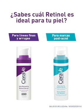 Sérum antiedad facial Cerave Skin Renewing todo tipo de piel