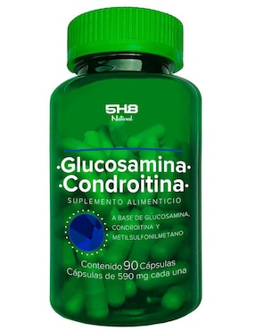 Glucosamina + Condroitina con MSM 5H8 de 90 cápsulas