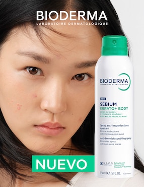 Tratamiento corporal Kerato+ Spray Antiacné Bioderma Sébium