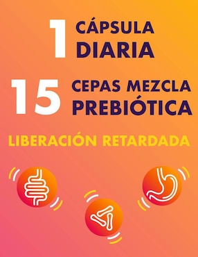 Probiótico 50 billion CFU 30 apoyo digestivo e inmunológico post bariátrico Procare Health de 30 cápsulas