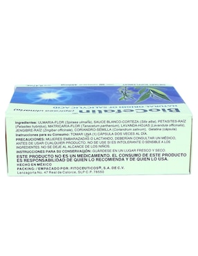Set de suplemento alimenticio Fuente Natural de Ácido Salicílico Bio Cefalin con ulmaria-flor (Spiraea ulmaria)