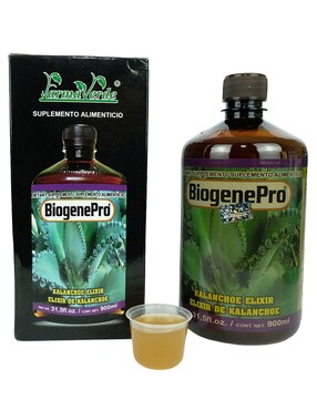 Suplemento alimenticio Berberina del Agracejo Indio Biogene Pro con kalanchoe de 900 ml