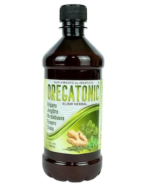 Suplemento alimenticio sauzgatillo natural orgánico Oregatonic con aceite de orégano de 500 ml