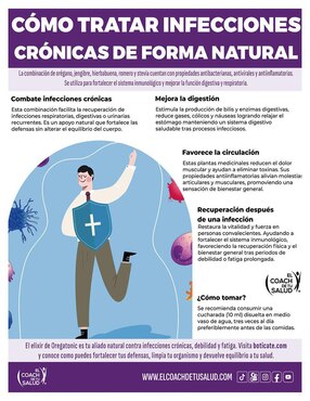 Suplemento alimenticio sauzgatillo natural orgánico Oregatonic con aceite de orégano de 500 ml