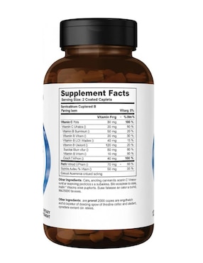 Stress B-Complex with Vitamin C The vitamin World de 120 cápsulas