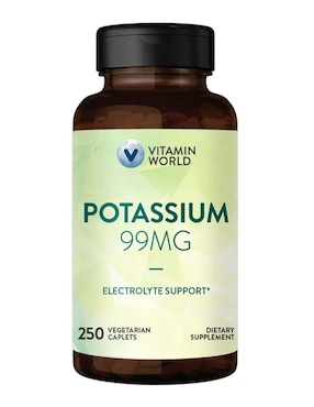 Potasio The Vitamin World de 250 cápsulas