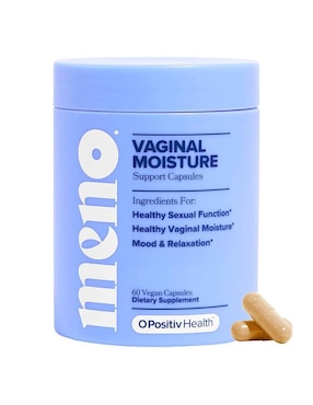 Meno cápsulas para hidratación vaginal O Positiv con fenogreco de 60 cápsulas