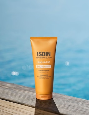 Protector solar FPS 30 Fotoprotector body glow Isdin 200 ml