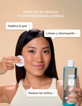 Limpiador facial Acniben Micellar Cleanser ISDIN para desmaquillar