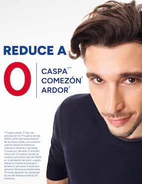 Shampoo anticaspa para cabello graso Ducray Kelual ds intensive para caspa severa, ardor y comezón intensa con tecnología antifúngica reforzada Ducray 100 ml