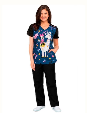 Pijama quirúrgica Cherokee Tooniforms estilo regular para mujer