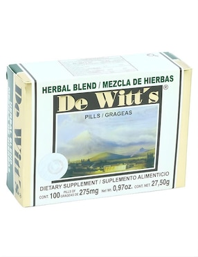 Set de suplementos alimenticios Herbal Blend De Witt's con mezcla de hierbas