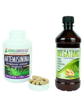 Kit de suplementos alimenticios Artemisinina y Elixir Herbal Oregatonic