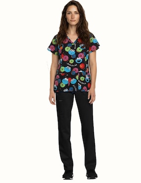 Pijama quirúrgica Cherokee Tooniforms estilo regular para mujer