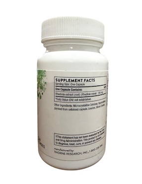 Rhodiola Rosea Thorne de 60 cápsulas