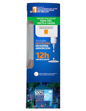Kit de protector solar FPS 50+ Anthelios UVMune 400 FPS50+ Oil Control Fluido La Roche Posay