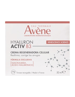 Crema facial recomendada para regenerar de día y noche Avène todo tipo de piel