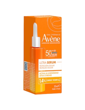 Protector solar FPS 50+ suero efecto iluminador 2 en 1 Avène 30 ml
