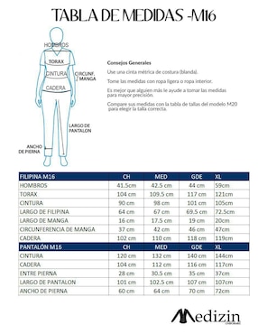 Pijama quirúrgica Medizin Uniformes estilo relajado para mujer