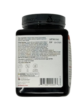 Soporte Multi GLP-1 de alta potencia Youtheory con multivitamínico de 200 cápsulas