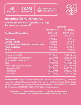 Set de suplementos alimenticios Él y ella Life360+ con vitamina D3