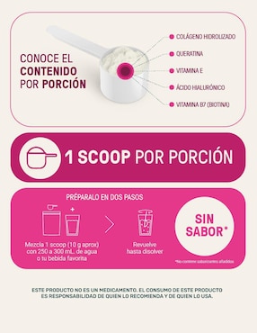 Set de suplementos alimenticios Colágeno hidrolizado Life360+