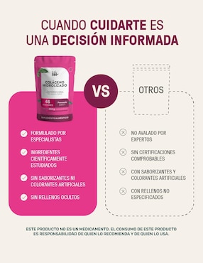 Set de suplementos alimenticios Colágeno hidrolizado Life360+