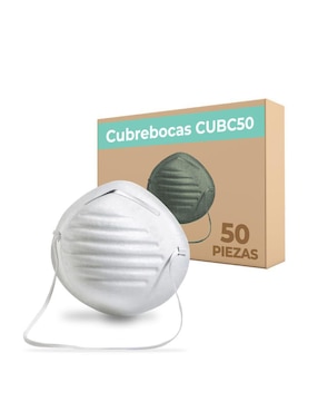 Mascarilla nasal pico Hergom Premium uso general con hebilla
