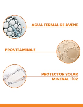 Protector solar FPS 50 Compacto mineral tono dorado maquillaje Avène 10 g