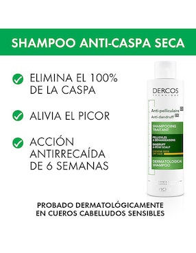 Shampoo anticaspa Dercos Technique Vichy 390 ml