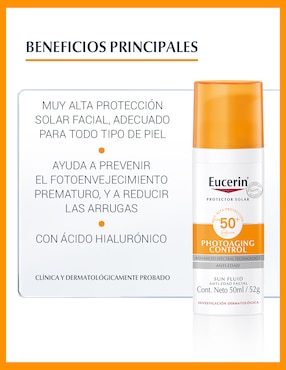 Protector solar FPS 50 Photoaging Control Eucerin