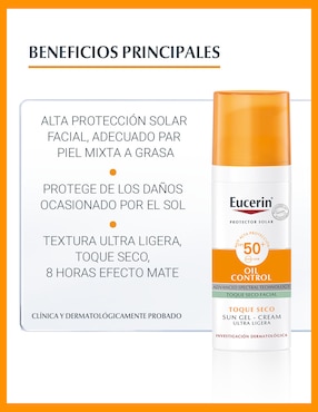 Protector solar FPS 50 Oil Control Eucerin