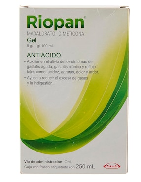 Gel para malestar estomacal Riopan
