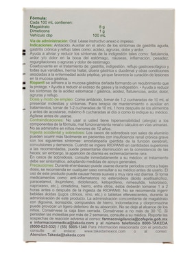 Gel para malestar estomacal Riopan