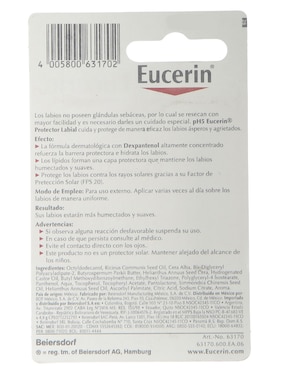 Tratamiento para labios Protector Labial Fps 20 hidratante Eucerin