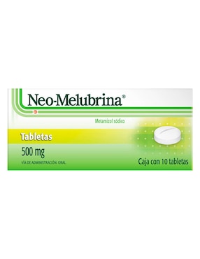 Tabletas Antipiréticos Neo-Melubrina