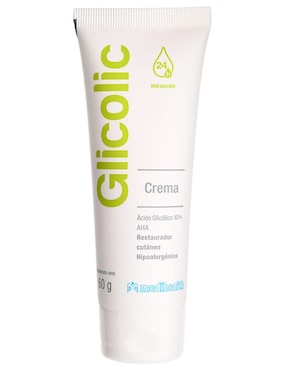 Crema para cuerpo recomendada para hidratar noche Medihealth Glicolic para piel seca