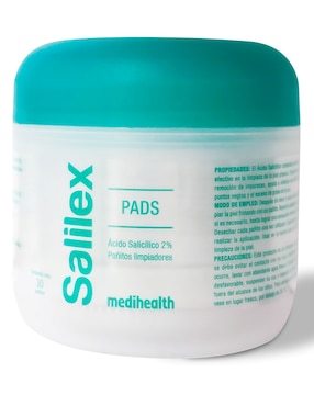 Tratamiento facial Salilex Pads Faciales hidrata, protege y limpia Italmex Salilex