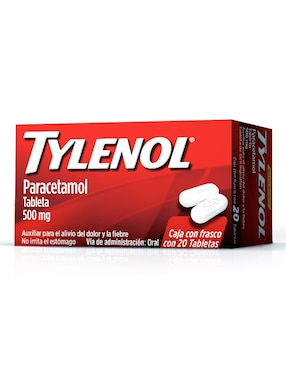 Tabletas para dolor de cabeza y migraña Tylenol