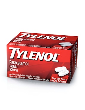 Tabletas para dolor de cabeza y migraña Tylenol